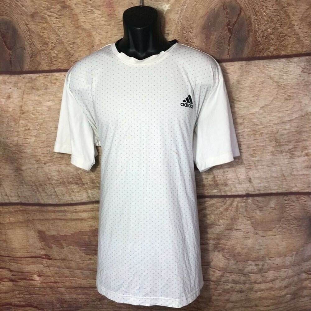 Adidas Mens Short Sleeve T Shirt White XL